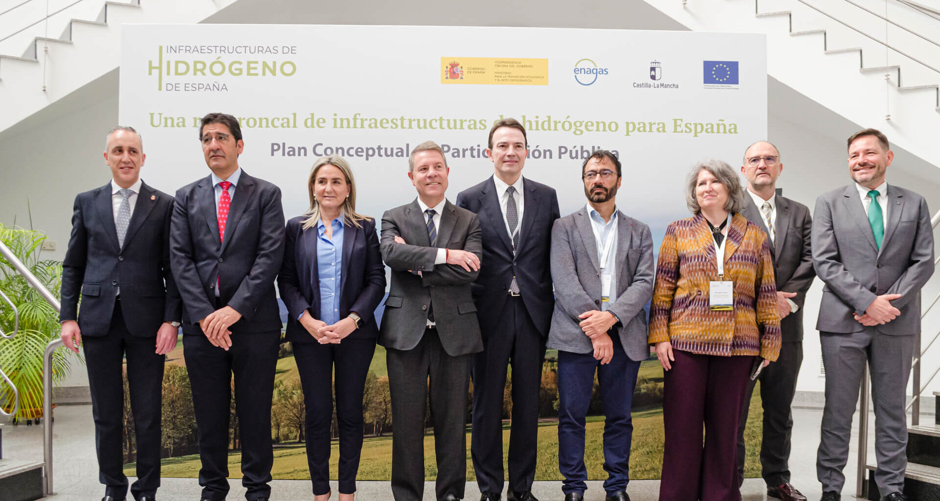Enagás lanza en Castilla-La Mancha el Plan de Participación Pública de la red troncal de hidrógeno, el mayor desplegado en Españas