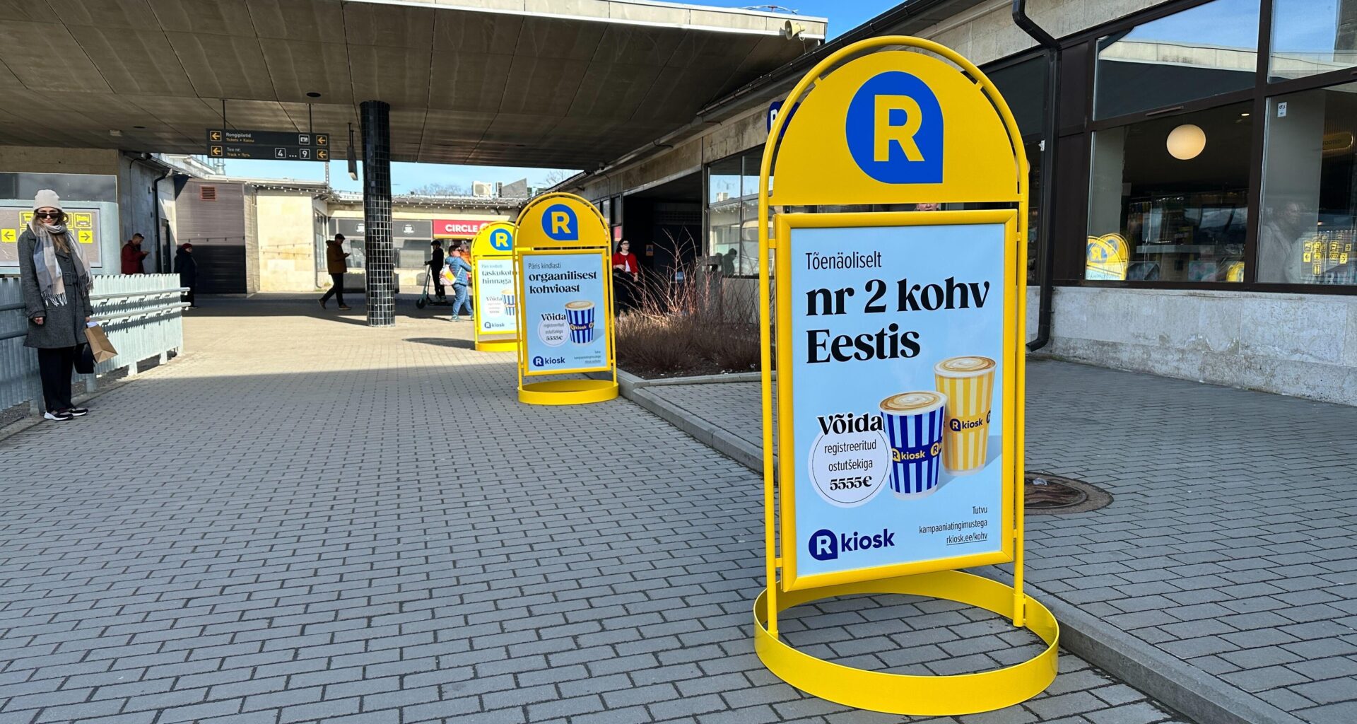 Rkiosk on Circlei ette pannud reklaamid nende sõnumiga :D Circkle nr 1 kohv, kas Rkioskis on nr2??