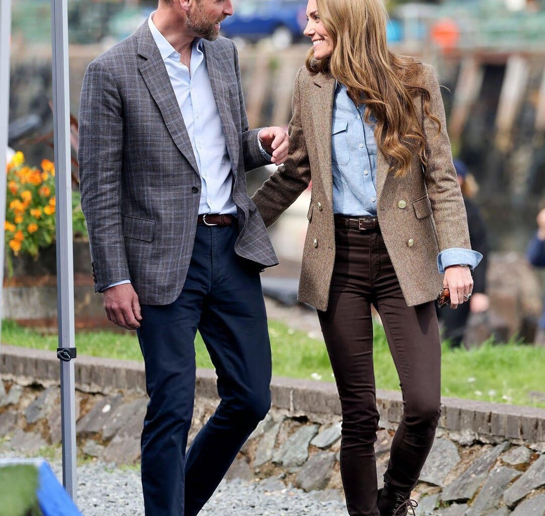 Duke and Duchess of Rothesay are on two day visit to the Isle of Mull, Scotland 🏴󠁧󠁢󠁳󠁣󠁴󠁿