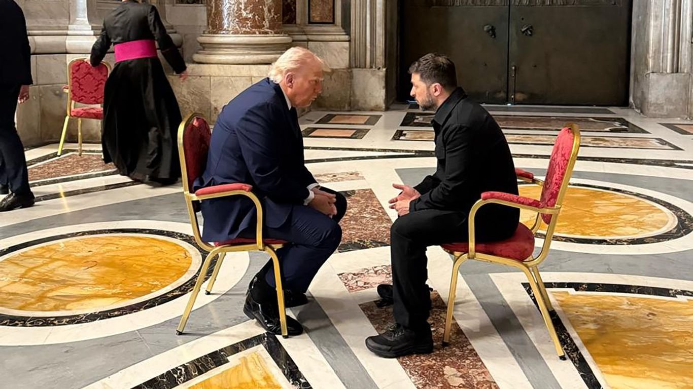 Trump threatens Putin with new sanctions after meeting with Zelensky