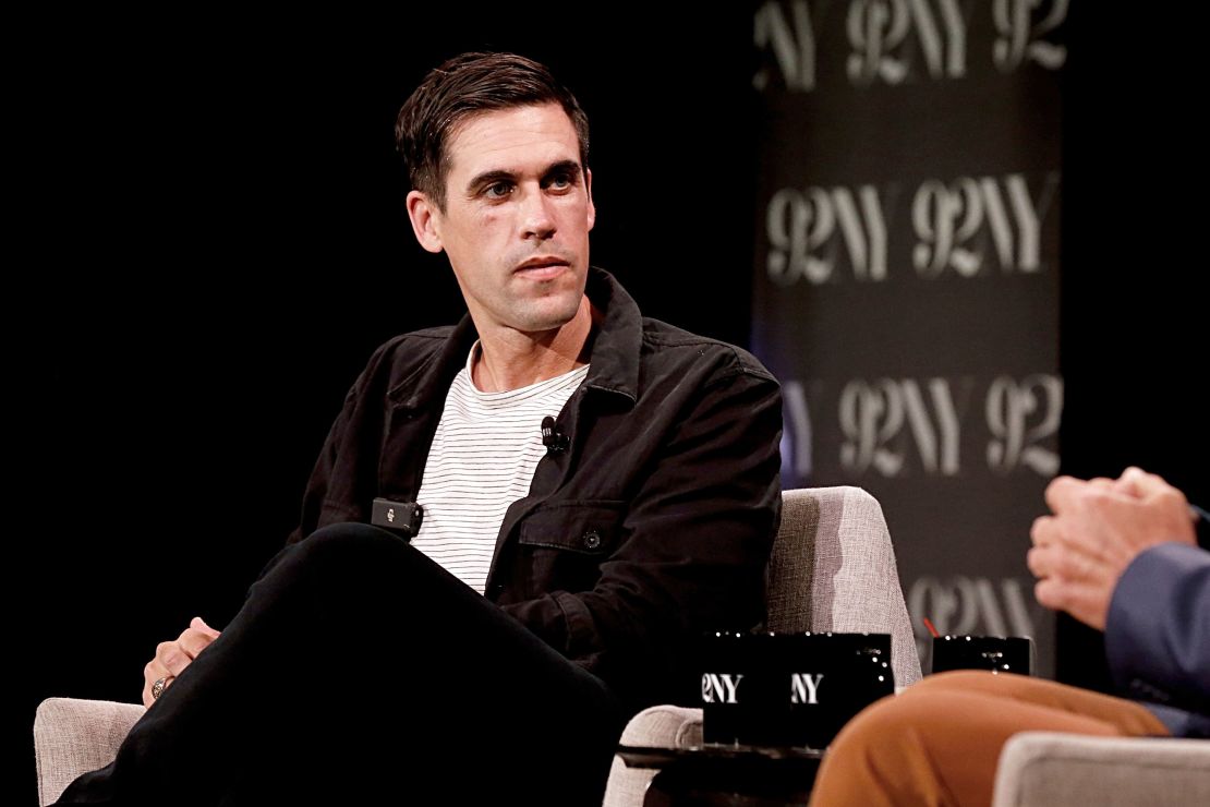 Ryan Holiday attends a conversation with Arnold Schwarzenegger at 92nd Street Y on October 10, 2023 in New York City. (Photo by Dominik Bindl/Getty Images)
