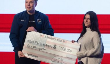 Elon Musk’s $1 million handout winners are connected to Republican causes