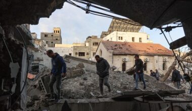 Israeli strike destroys part of last fully functioning hospital in Gaza City as offensive escalates