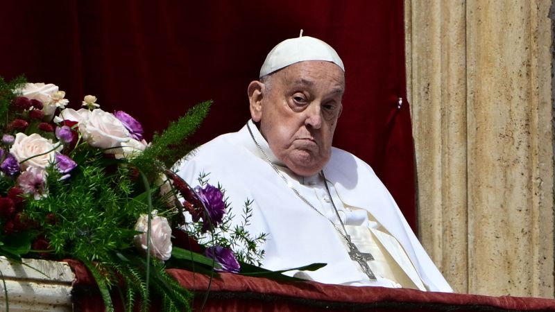 Live updates on the death of Pope Francis