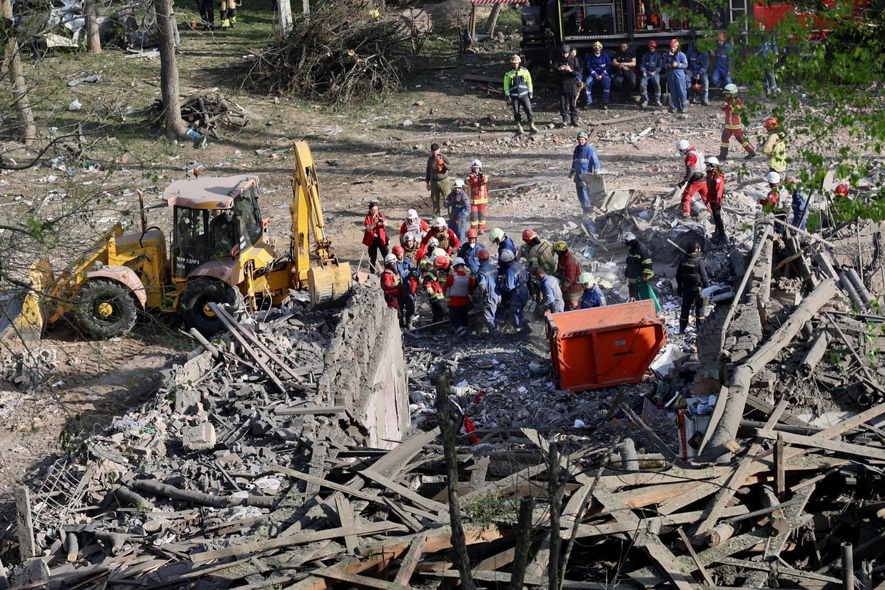 Russian Missile Strike On Kyiv Kills At Least 10, Injures 63 