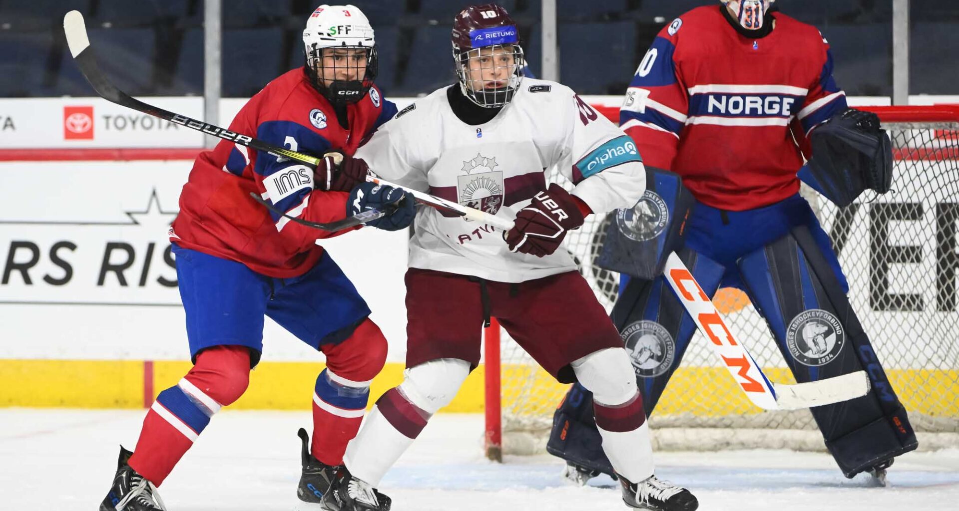 Latvia outduels Norway in shootout