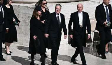 Prince William, Starmer represent Britain at Pope Francis's funeral