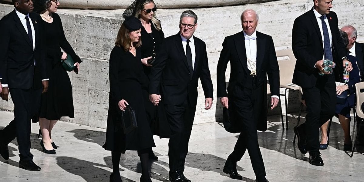 Prince William, Starmer represent Britain at Pope Francis's funeral