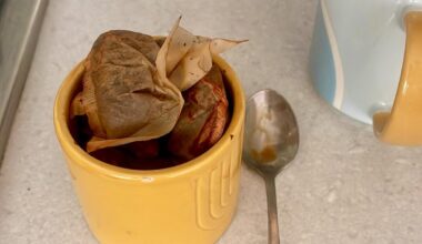 Who else’s Mum and Dad keep a teabag graveyard by the kettle?