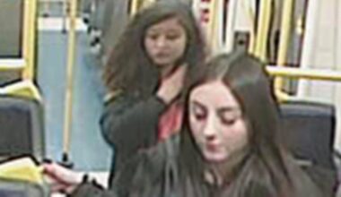 Elderly man and woman attacked on trains in separate attacks by 3 girls