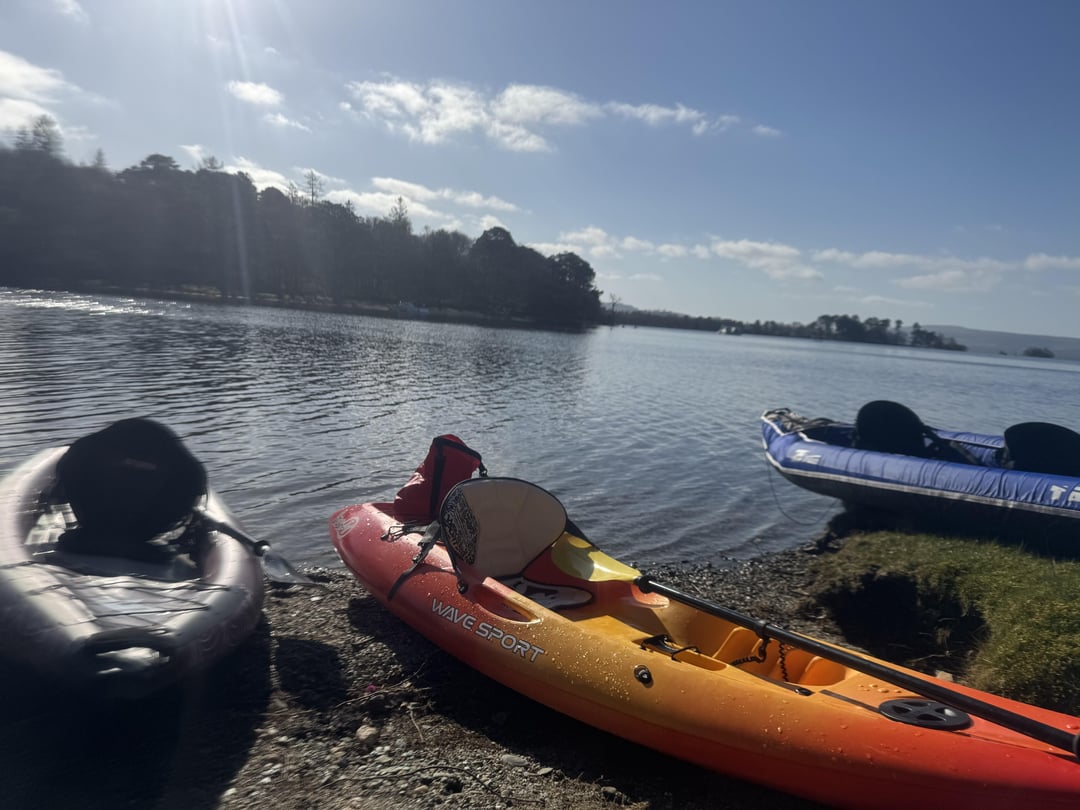 Kayaking Loch Lomond