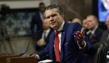 Confirmation Hearing Held For Secretary Of Defense Nominee Pete Hegseth