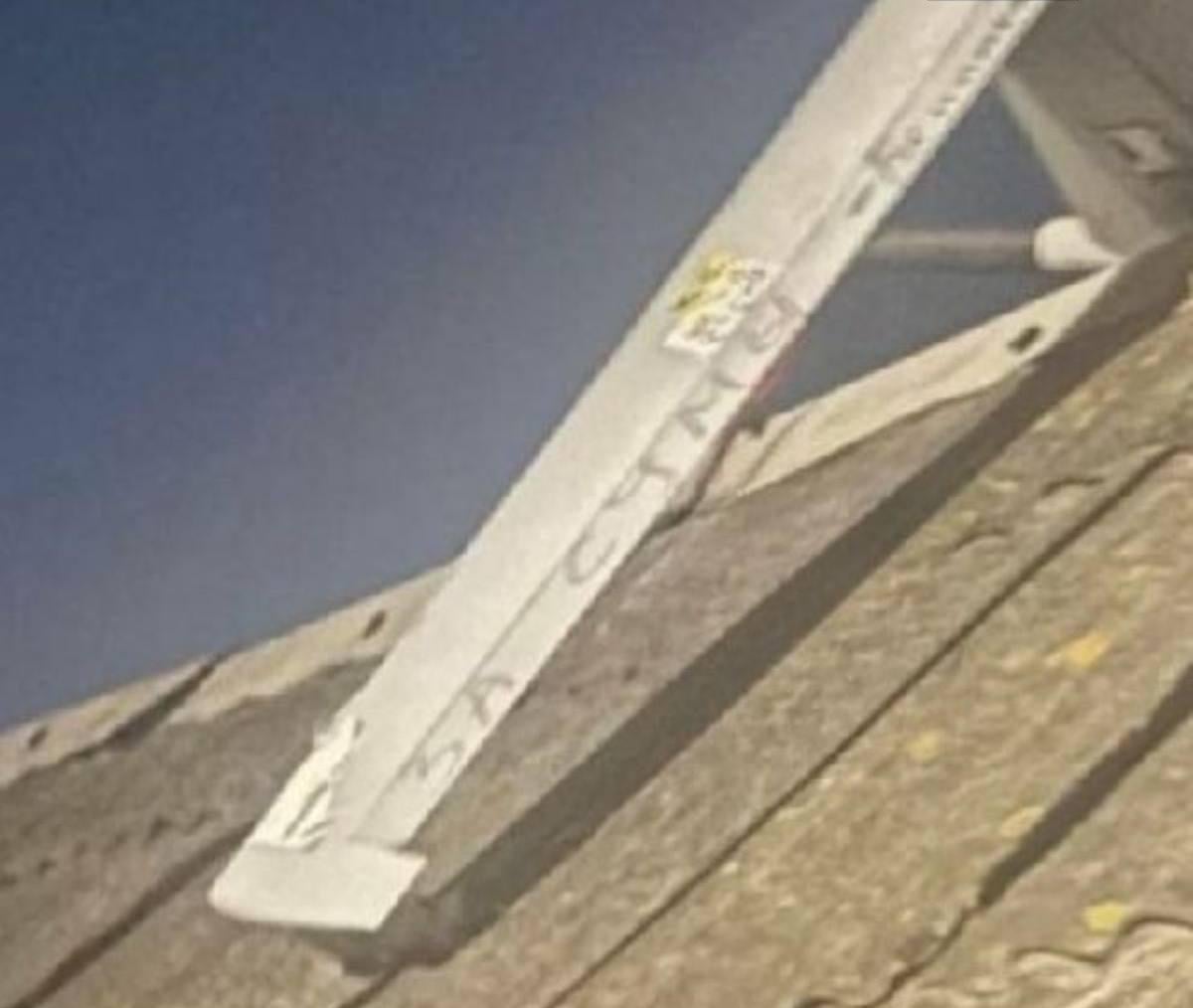 On the wing of one of the UAVs that attacked Kursk, it was written: "For Sumy."