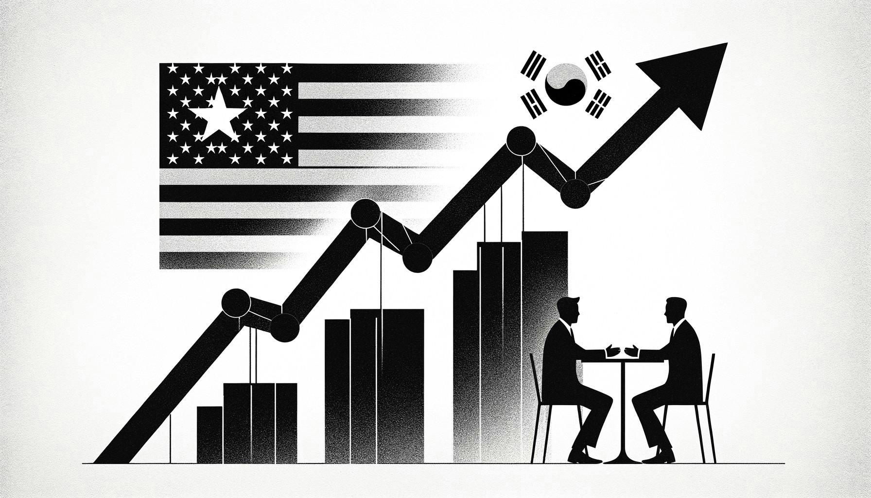 South Korean Markets Rise On Successful Trade Talks With US