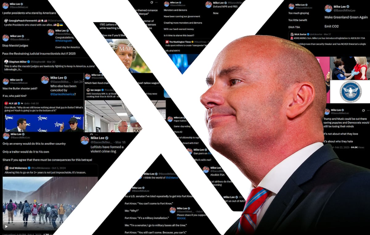 Sen. Mike Lee’s use social media every fifteen minutes