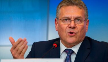 EU trade commissioner Maroš Šefčovič