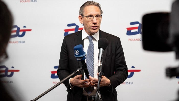 German finance minister Jörg Kukies