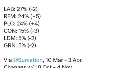 Senedd Voting Intention