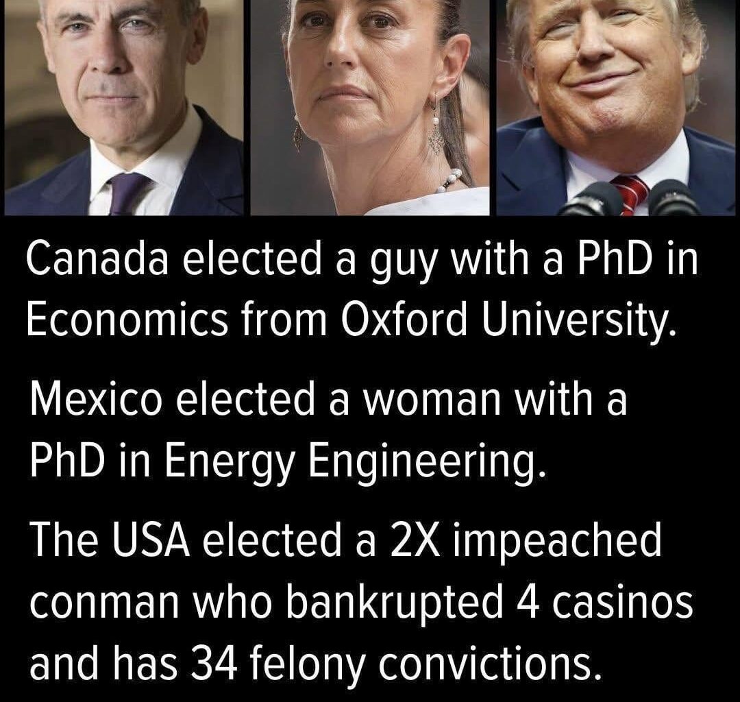 You think everyone’s laughing at us!