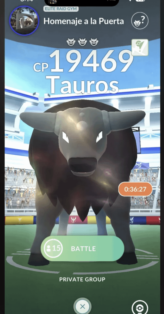 Evento raro de Pokémon Go que ocurre solo en España. Tauro solo aparecerá en España