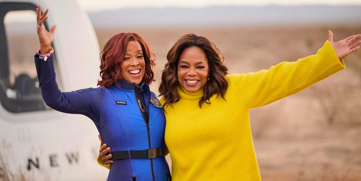 Oprah on Her Best Friend’s Trip to Space