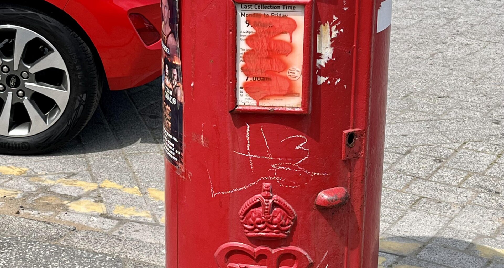 Out of 115,000 total postboxes, this is one of only ~110 from the reign of Edward VIII (Ramsgate, UK)