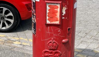 Out of 115,000 total postboxes, this is one of only ~110 from the reign of Edward VIII (Ramsgate, UK)