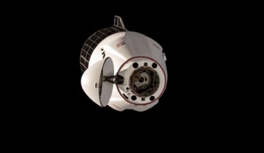 The SpaceX Dragon cargo craft, with its nosecone open, approaches the International Space Station for an automated docking to the Harmony module's space-facing port. Dragon delivered about 6,700 pounds of new science experiments and crew supplies replenishing the Expedition 73 crew.