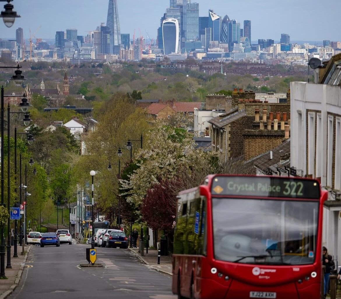 One of my favorite views from south London
