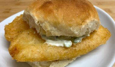 Tattie Fritters on a Morning Roll