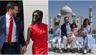 JD Vance, Usha Vance in India