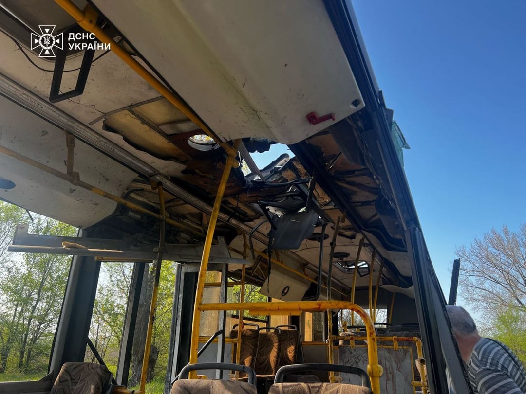 9 people were killed and 30 others injured after a Russian FPV drone struck a bus carrying workers in the city of Marhanets