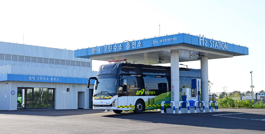 jeju green hydrogen station