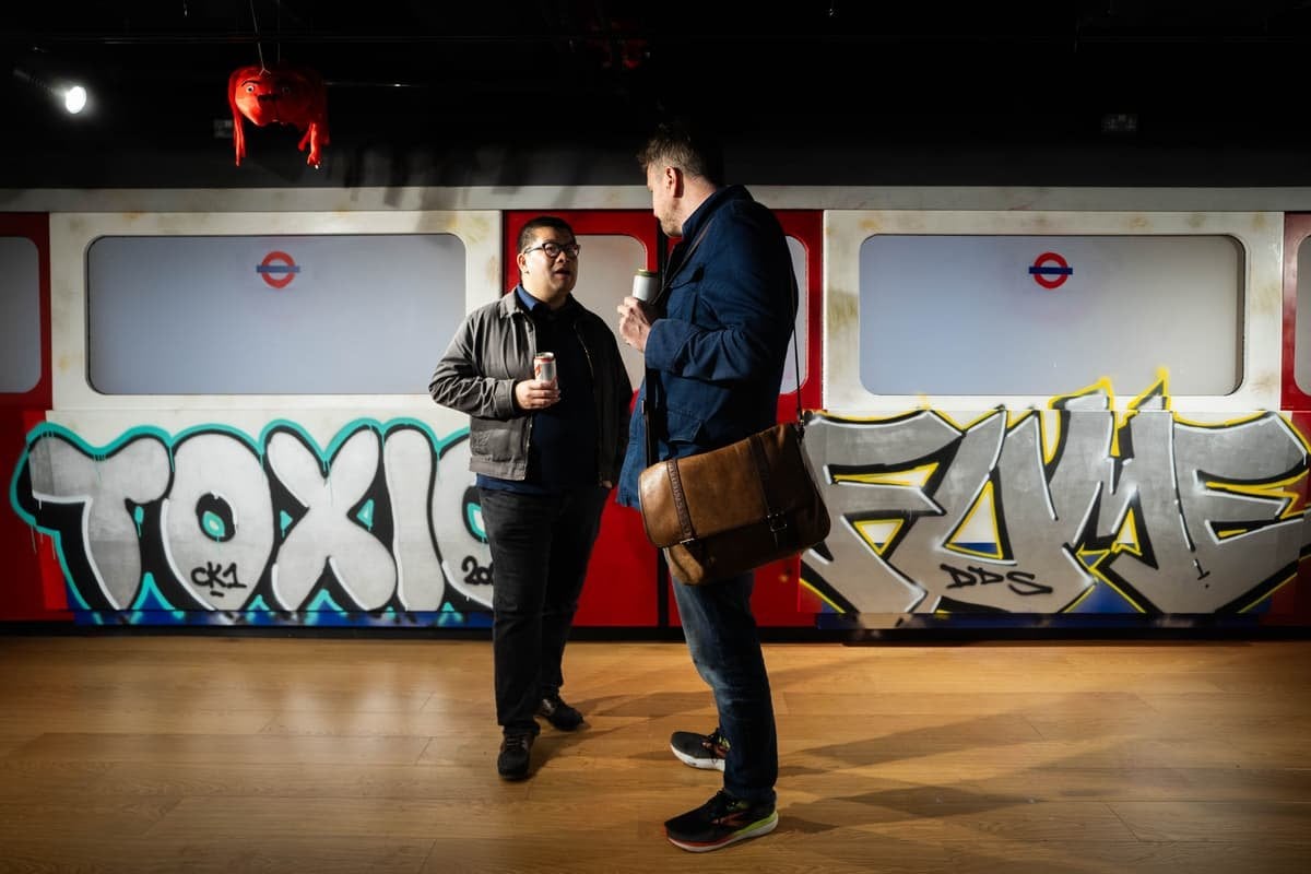 Banksy-backed graffiti exhibition shuts after vandals daub 'f*** the King' on site