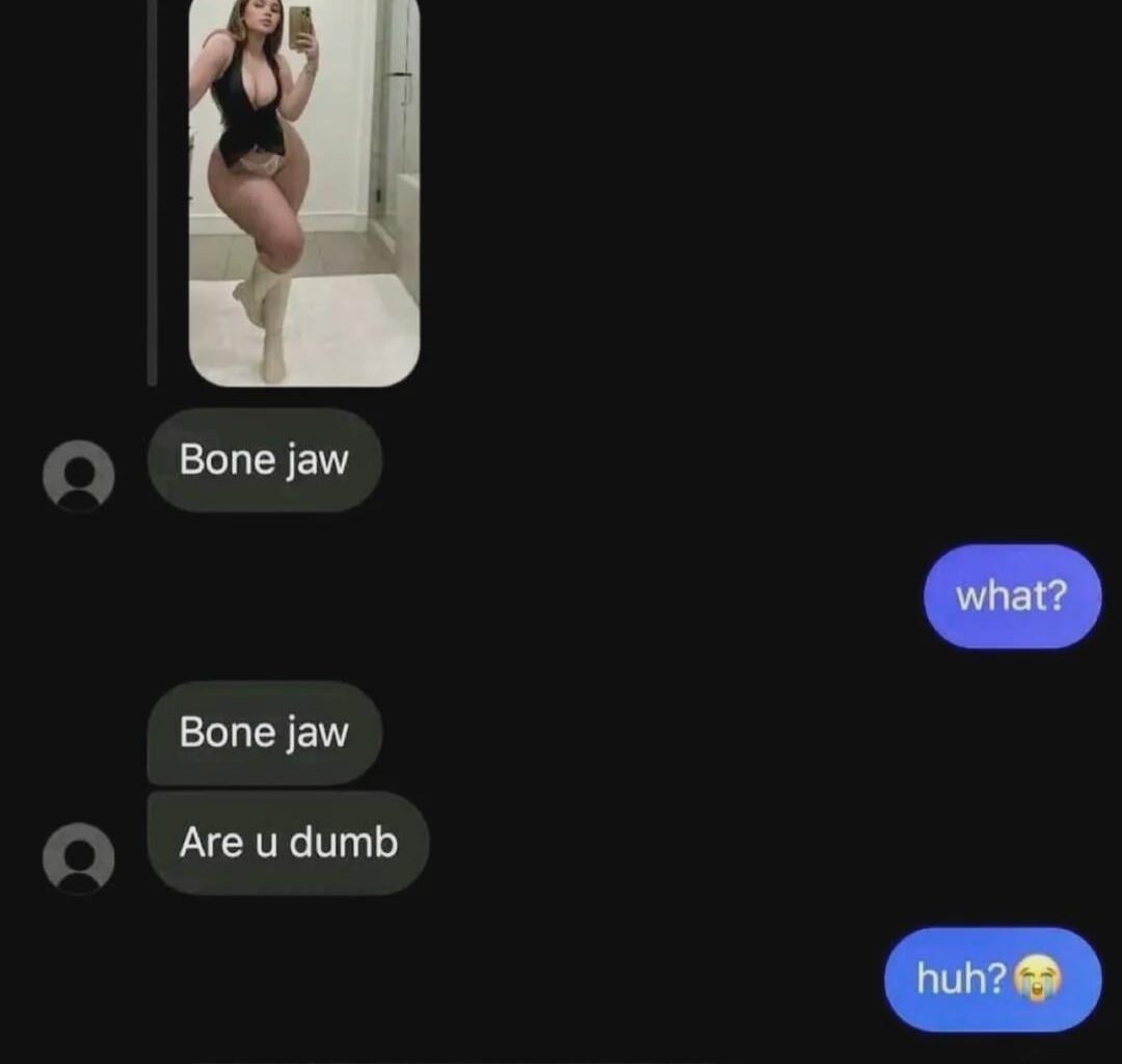 Bone jaw, Pierre.