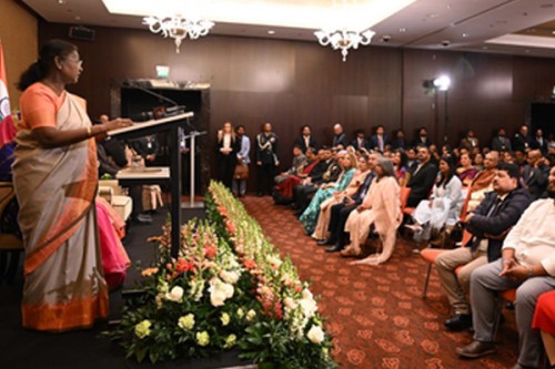 Pleased that Slovakia recognises Indian community's hard work, says Prez Murmu