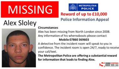 Missing person