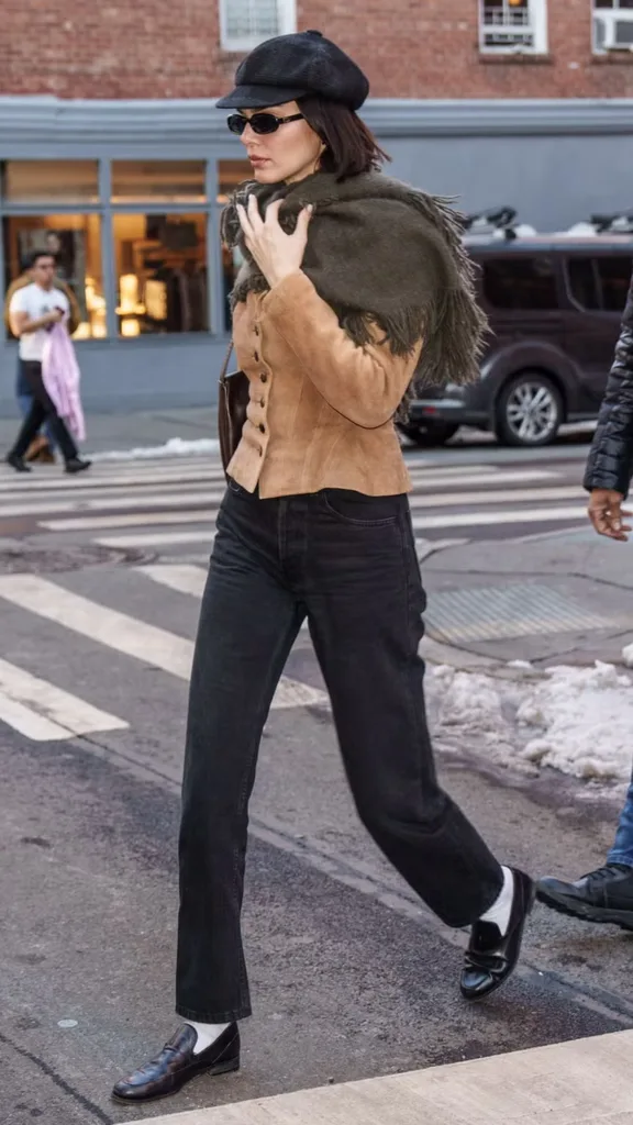 Kendall Jenner baker boy cap 