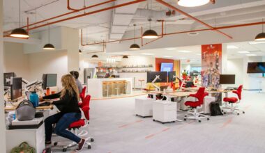 A typical Melbourne startup company office.