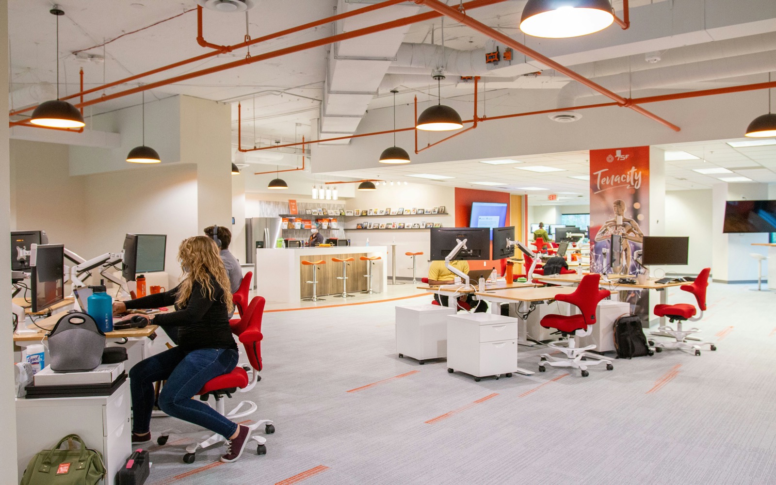 A typical Melbourne startup company office.