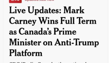 The Liberal Party of Canada has won. Now it’s your turn, America.