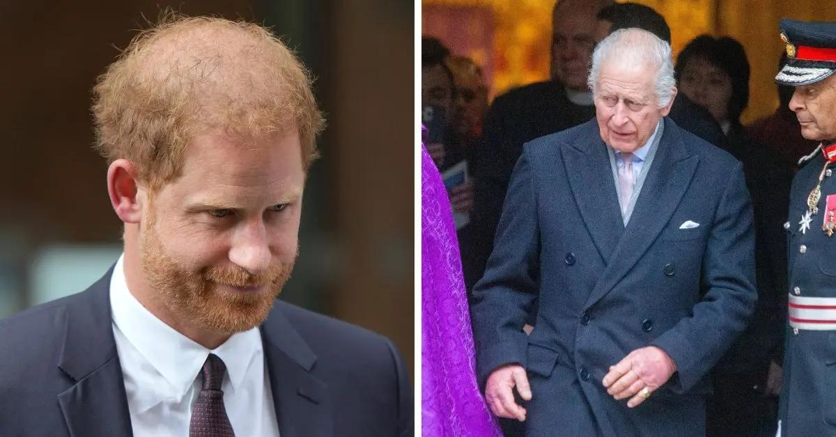 King Charles Won't Answer Prince Harry's Calls Amid His Court Battle