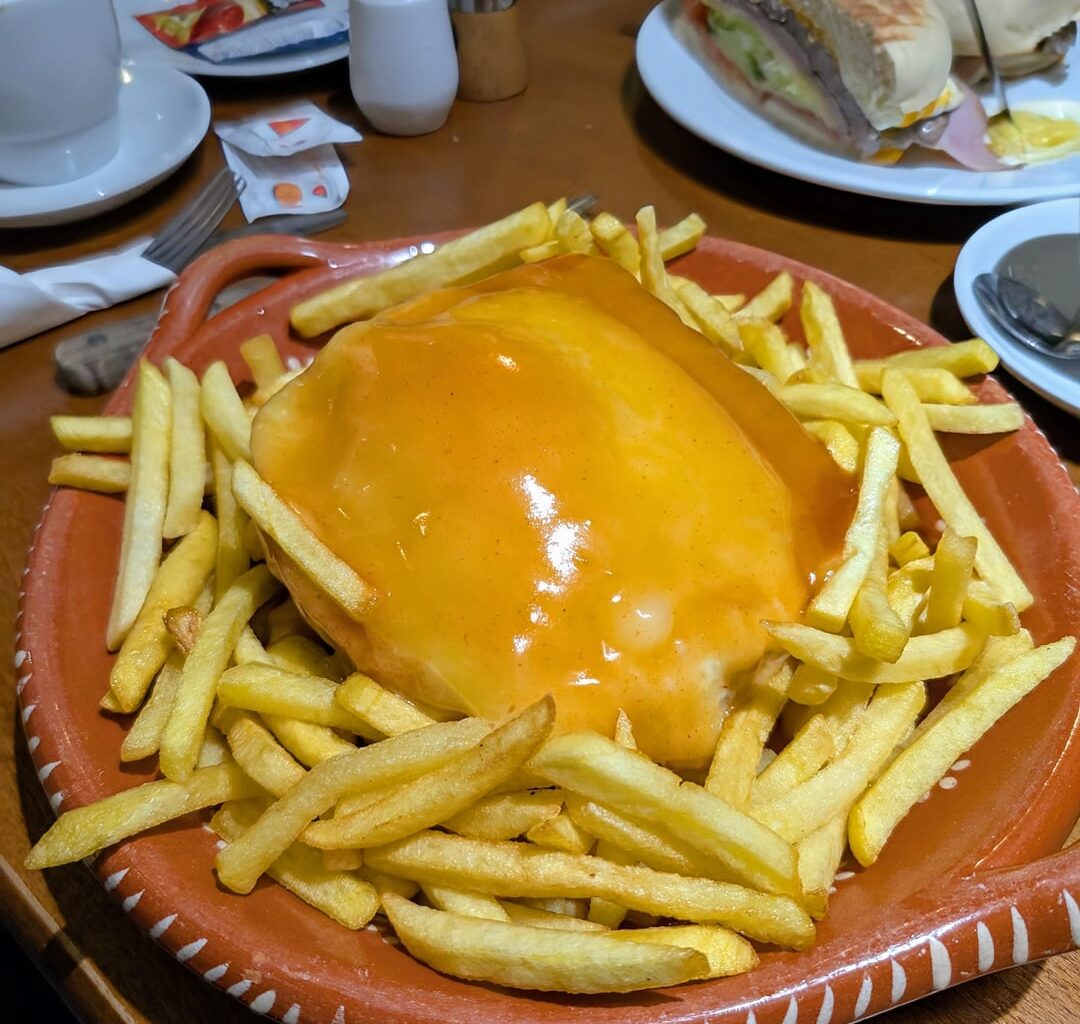 Behold, the Francesinha, Madeira Cafe, Vauxhall