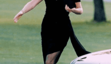 Priincess Diana’s famous “revenge” dress, worn the same night Prince Charles confessed to cheating (1994).