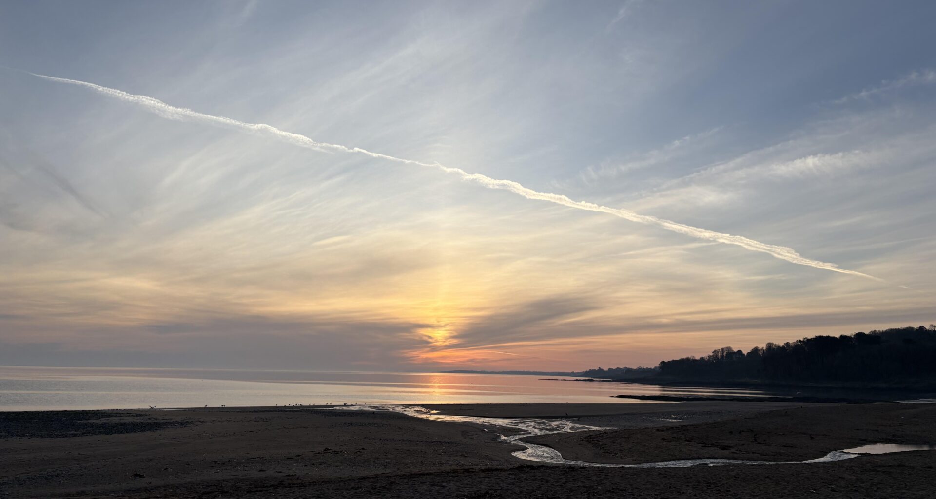Crawfordsburn Beach this morning