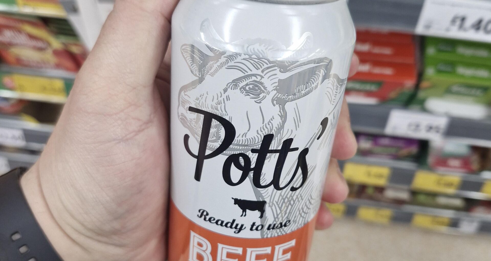 Have you ever got so drunk, you drank a can of Beef stock?