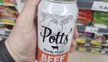 Have you ever got so drunk, you drank a can of Beef stock?