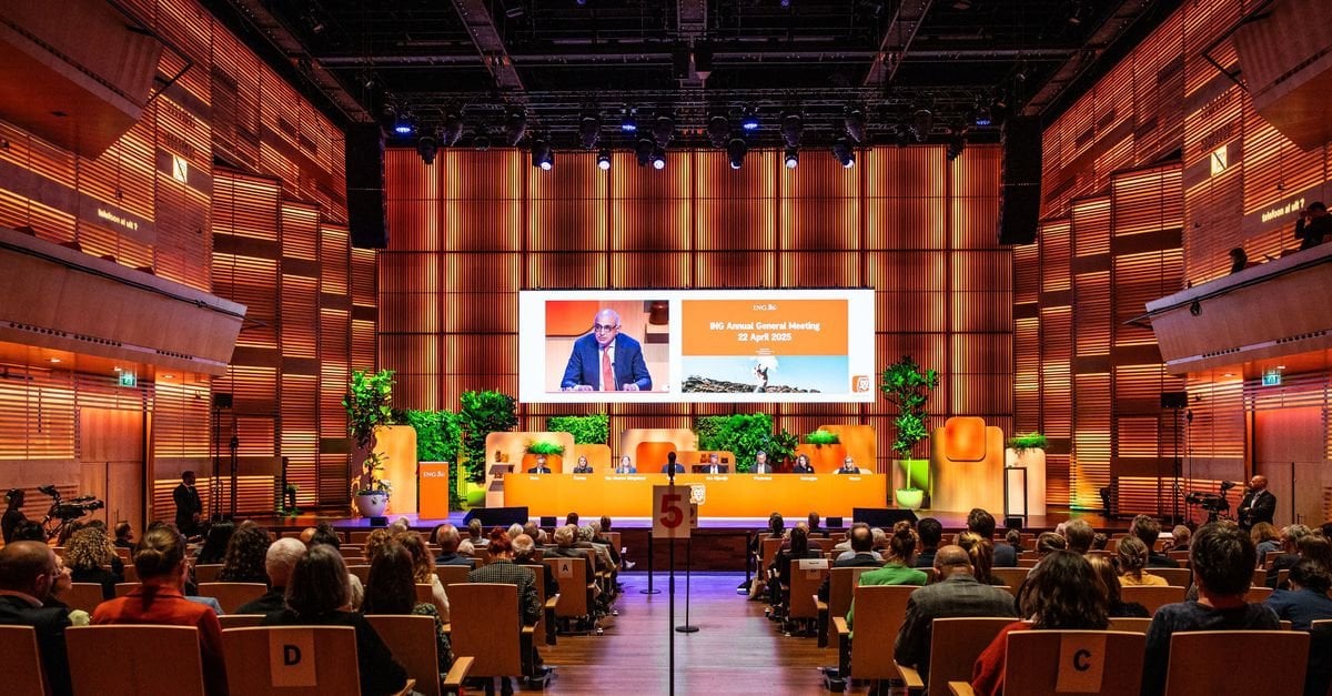 Aandeelhoudersvergadering ING onderbroken door Extinction Rebellion