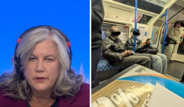 'Smoking crack cocaine on the Tube is unacceptable', Transport Secretary says as shocking images surface