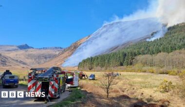 Scotland experiencing hottest day of the year so far as wildfires continue